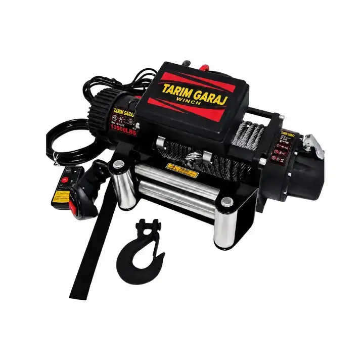 13500 LBS Elektrikli 12 V ve Kumandalı Çekme Vinç 6.6 HP ürün görseli
