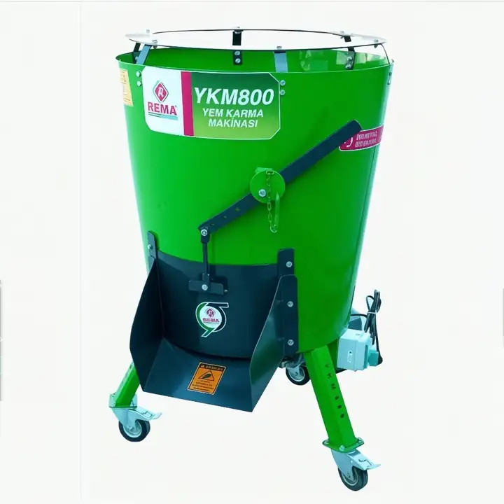 Rema YKM800 Elektrikli Yem Karma Makinesi – 0,80 m³ ürün görseli